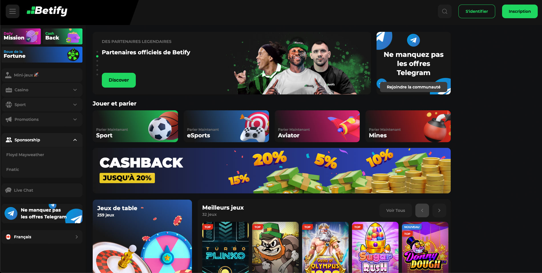 Betify : Le meilleur casino en ligne fiable en France