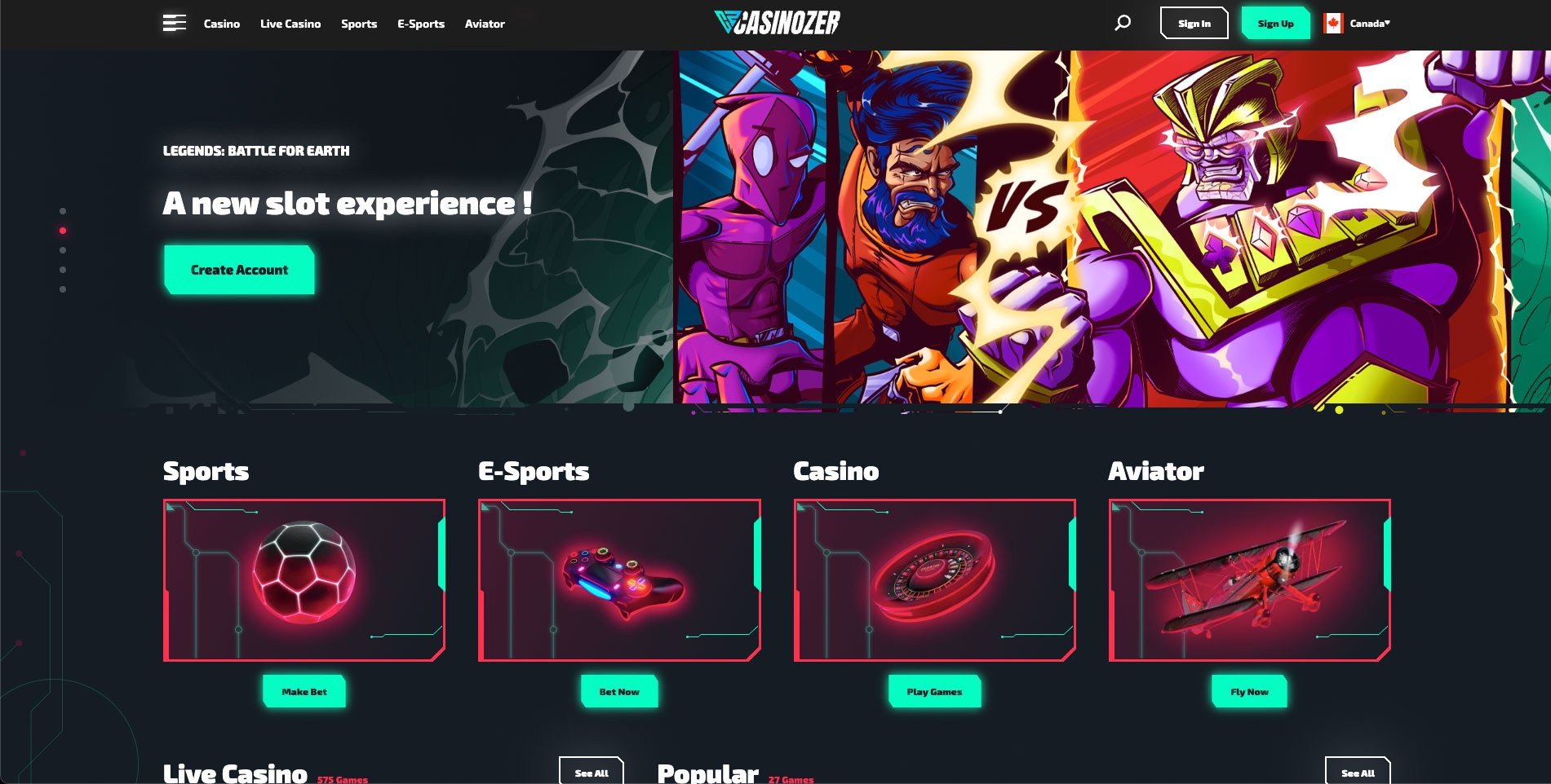 Casinozer : Le meilleur casino en ligne avec les machines à sous