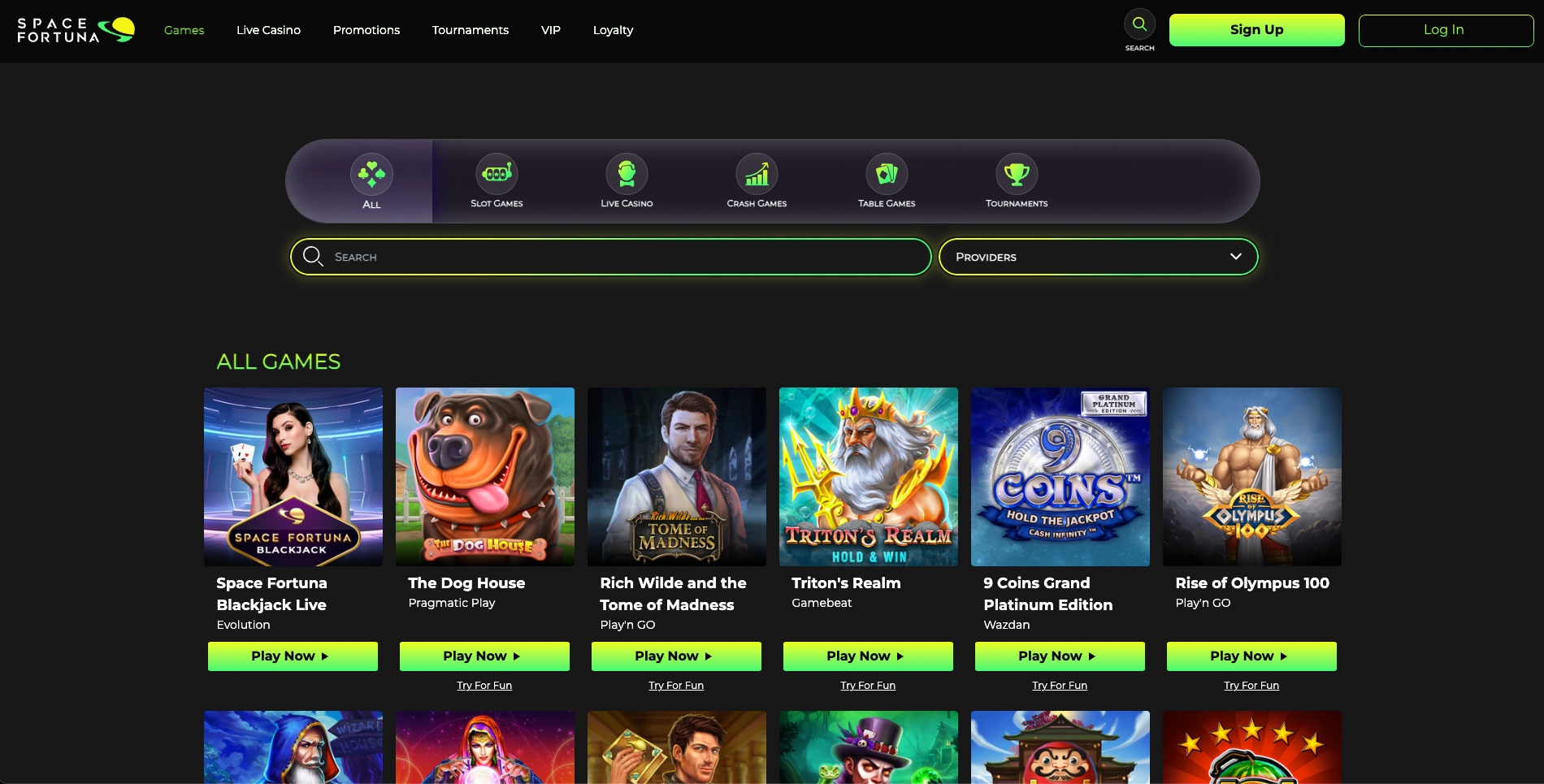 Space Fortuna : Le meilleur casino en ligne pour ses jeux lives